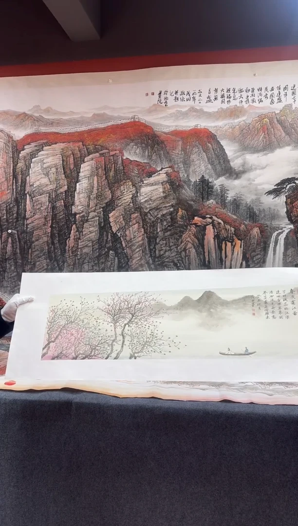 书法龍*春渡江杨院长原稿作品