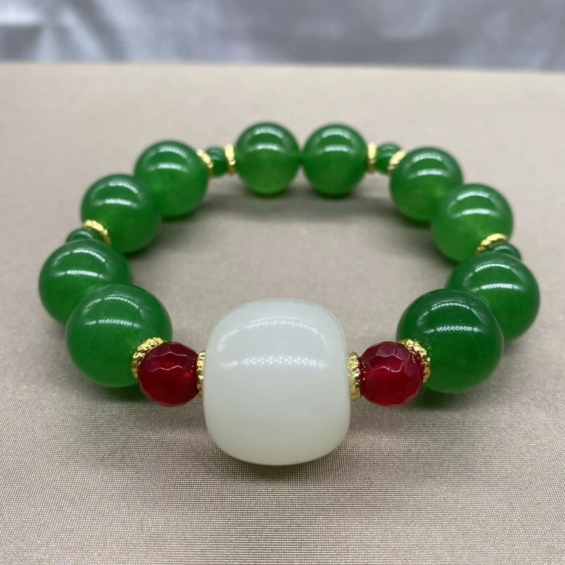 【绿意盎然 永恒暖阳】绿手链YL13266