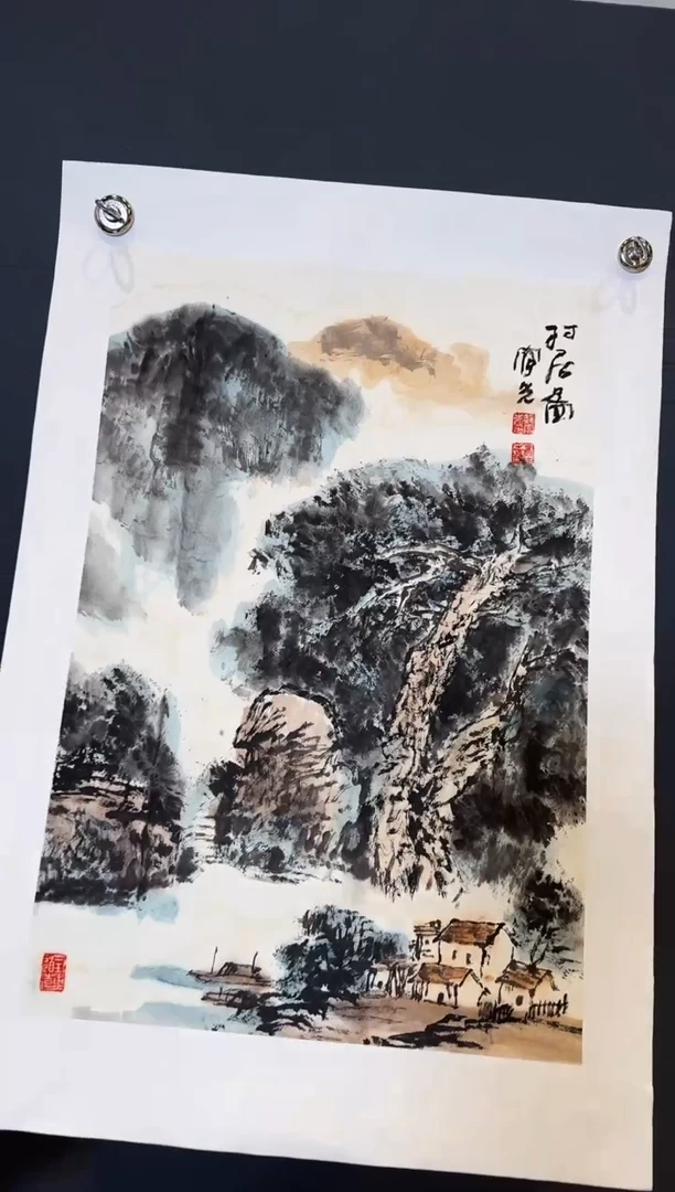 国画郝凤先春居图2025-1231DH014