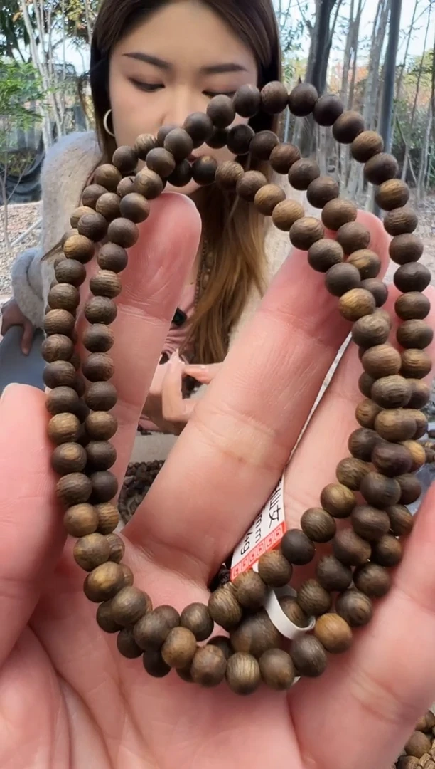 【闪购商品】沉香手串奇楠沉水多圈圆珠卡5-14克发一条收藏级