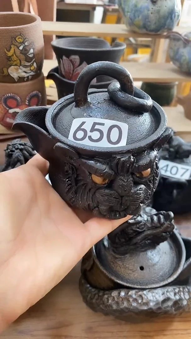 侯*飞爱砂陶艺手工制作