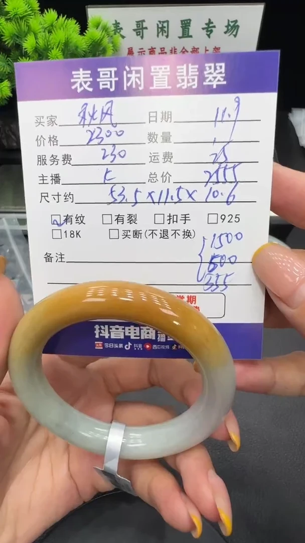 未镶嵌手镯翡翠秋*翡翠手镯