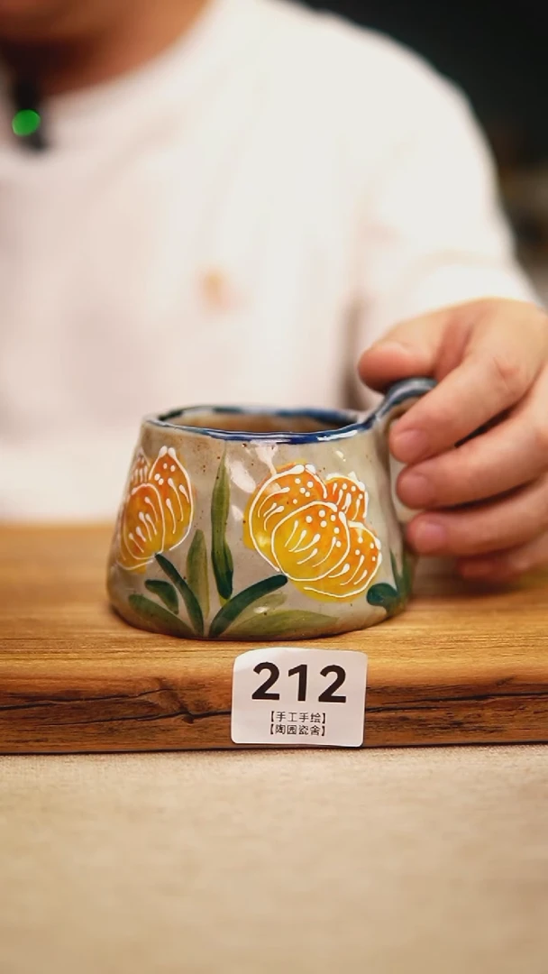 @@陶园瓷舍@@纯手工手绘@高温釉下彩