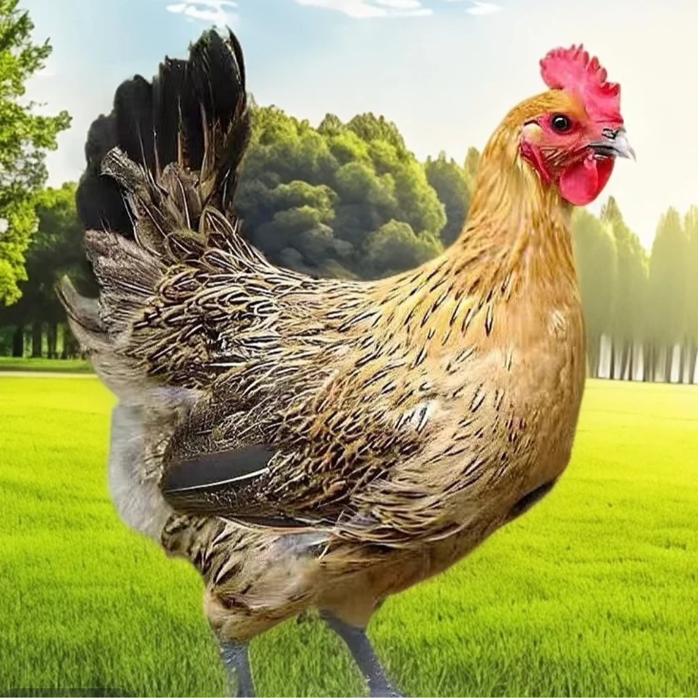 青脚麻羽鸡99元到手50只带框发货L