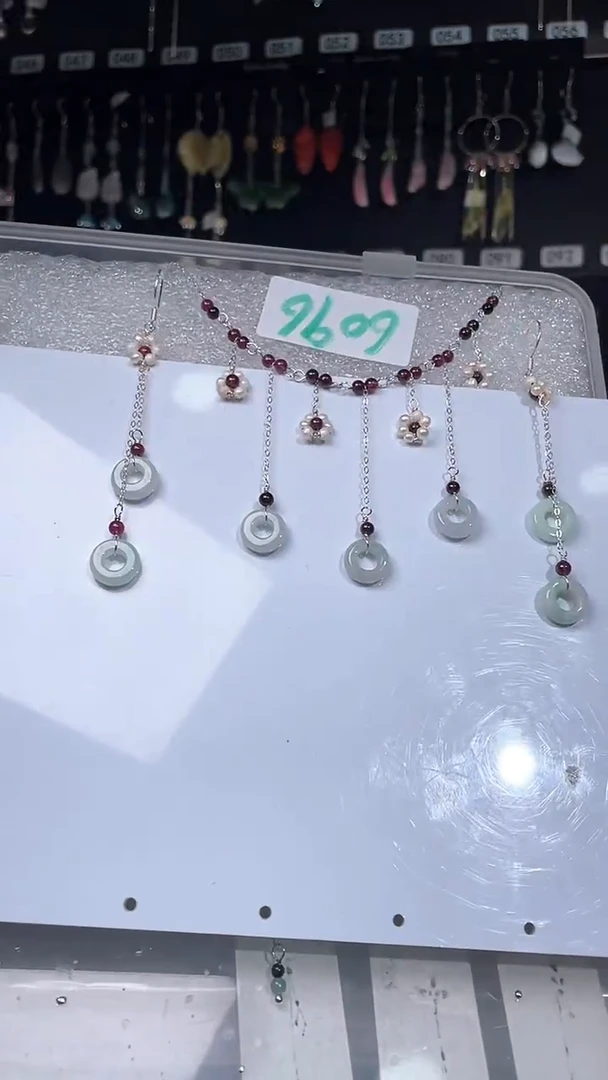 紫晶耳饰银S925镶嵌喜欢拍