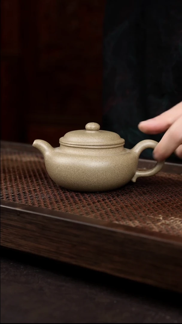 茶壶紫砂青段仿古
