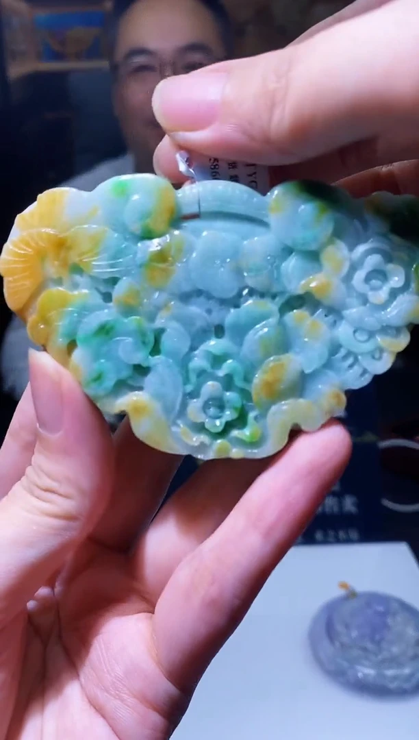 翡翠未镶嵌颈饰M-@@HZR70756