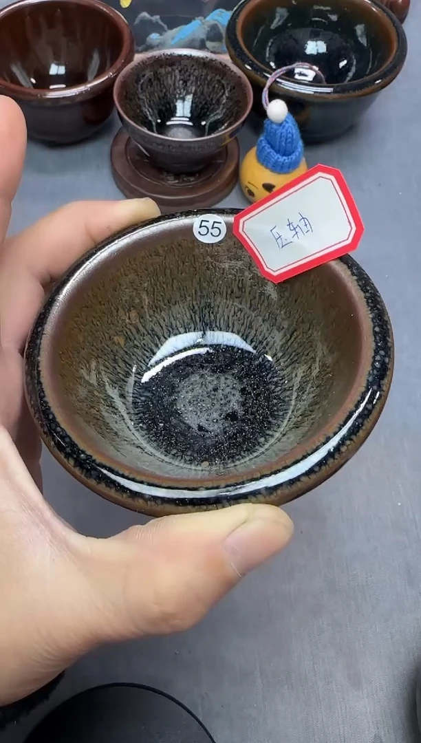 茶盏印春堂柴烧建盏