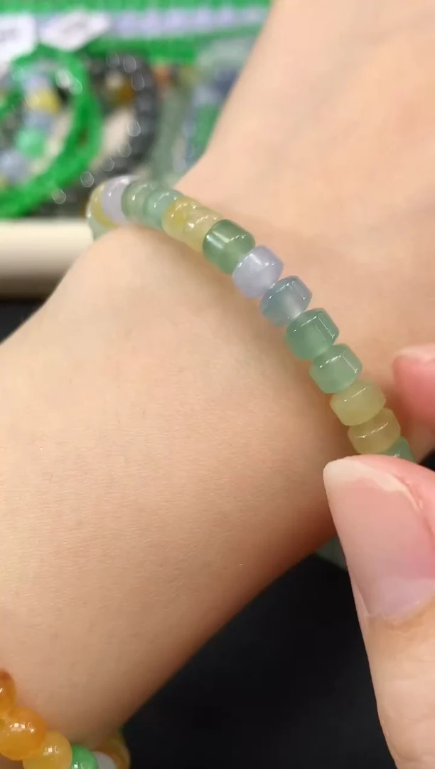 手串翡翠未镶嵌54|2800