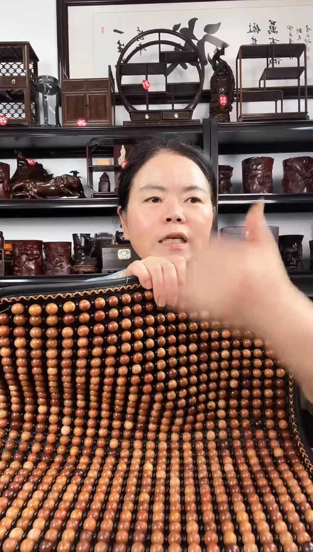 木坐垫老李红木工艺品