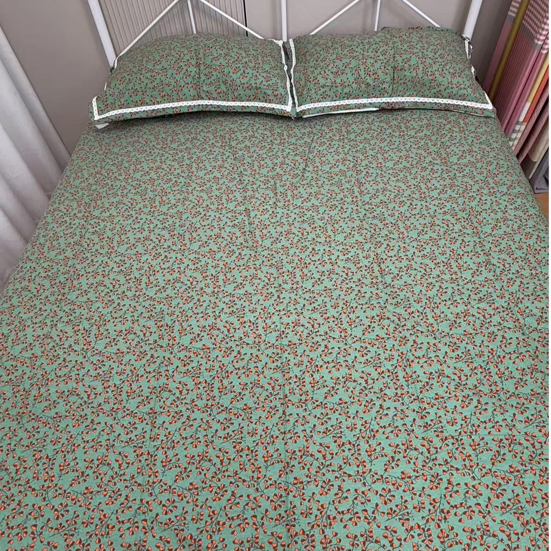 亲肤柔软磨毛面料双人被套--碎花漫天