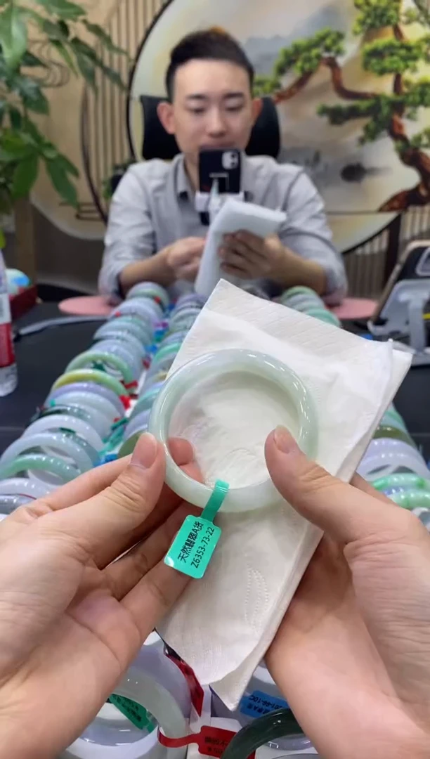 未镶嵌手镯翡翠7411