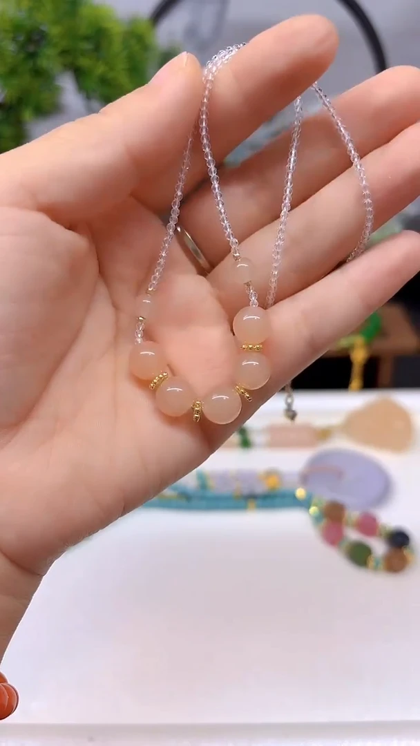 和田玉未镶嵌颈饰X641