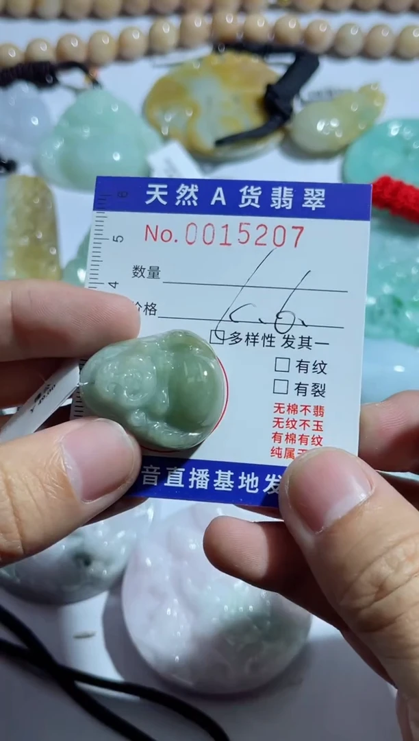 【闪购商品】翡翠颈饰未镶嵌00015207