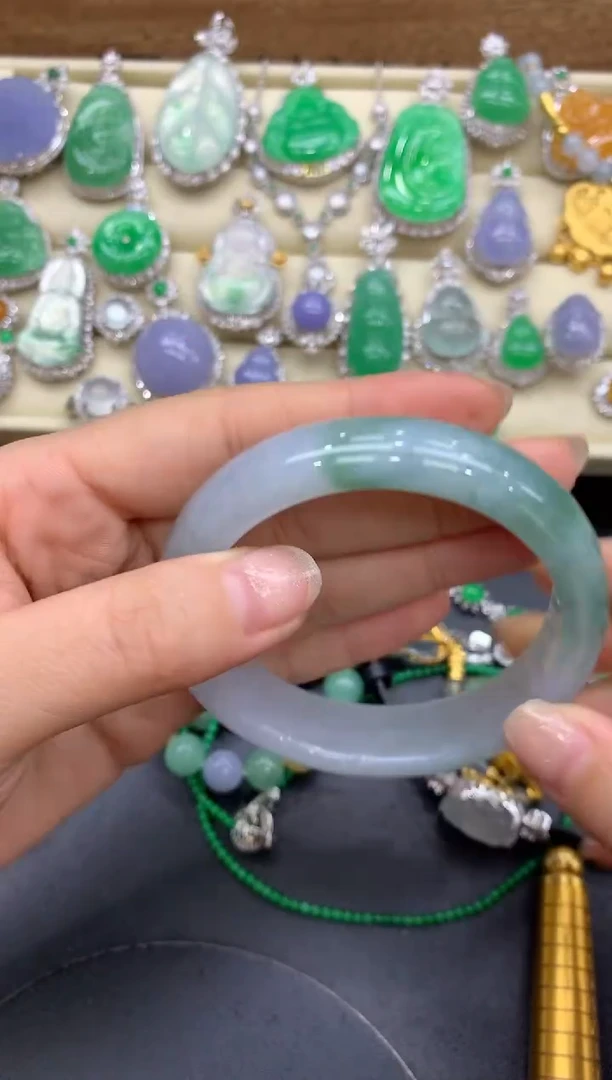 【闪购商品】翡翠手镯未镶嵌381-中国好珍宝