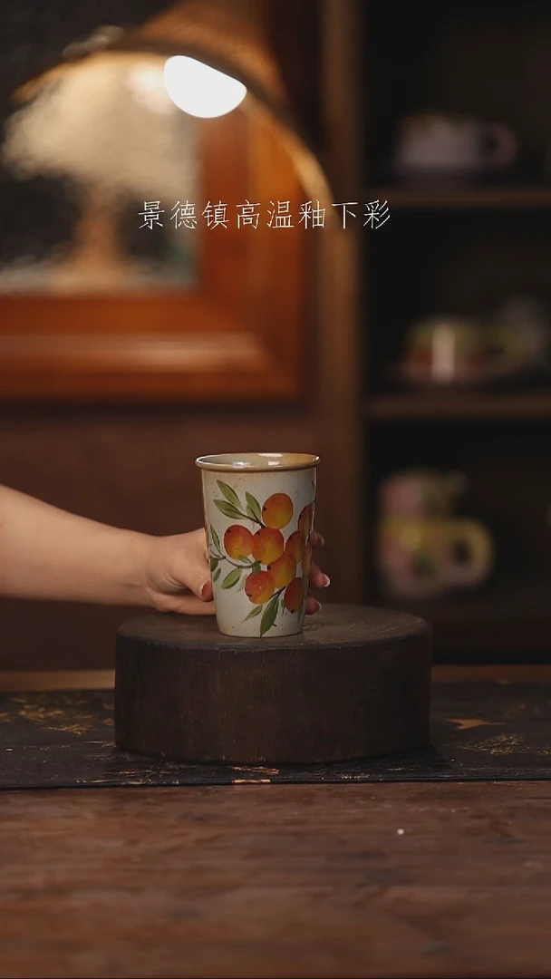 陶瓷景德镇高温釉下手绘陶瓷490