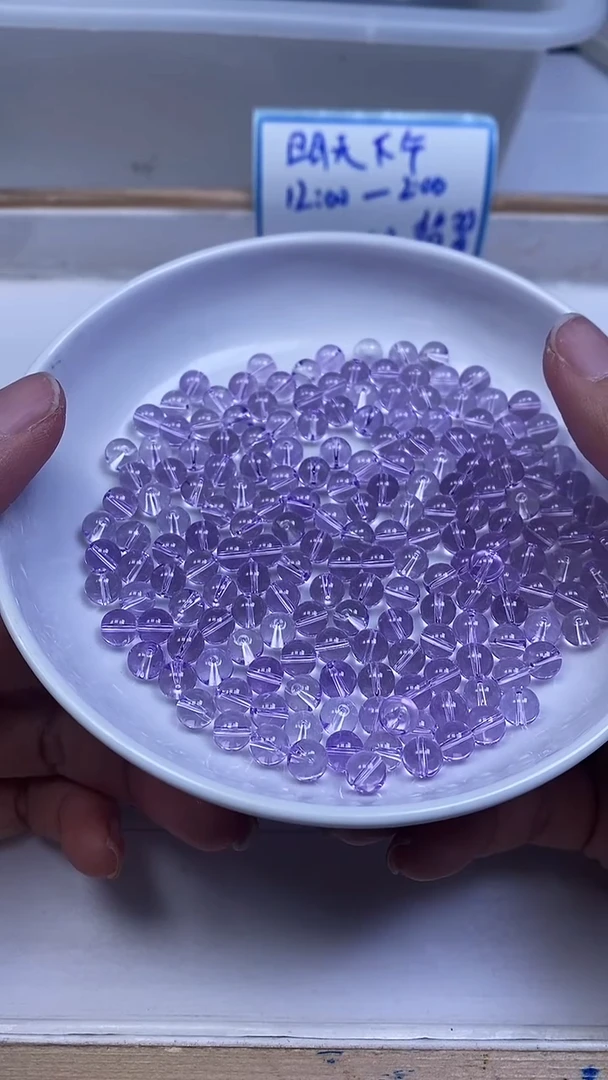 未镶嵌珠宝半成品水晶M692 维多利亚6mm30个8元