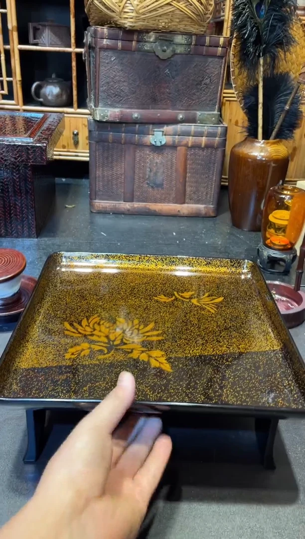 茶台 大漆漆器大漆漆器大漆漆器