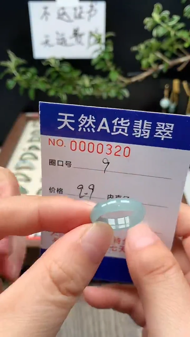 未镶嵌戒指翡翠9#