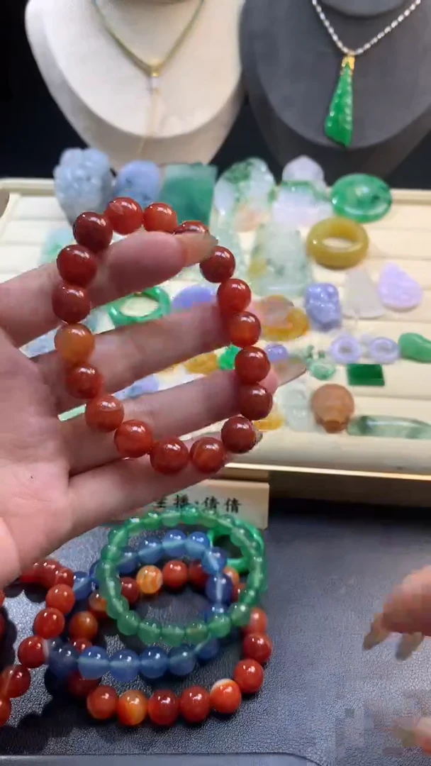 【闪购商品】玛瑙/玉髓手串未镶嵌玛瑙