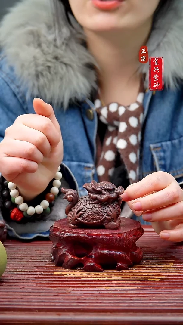 紫砂茶宠宜兴子紫砂摆件