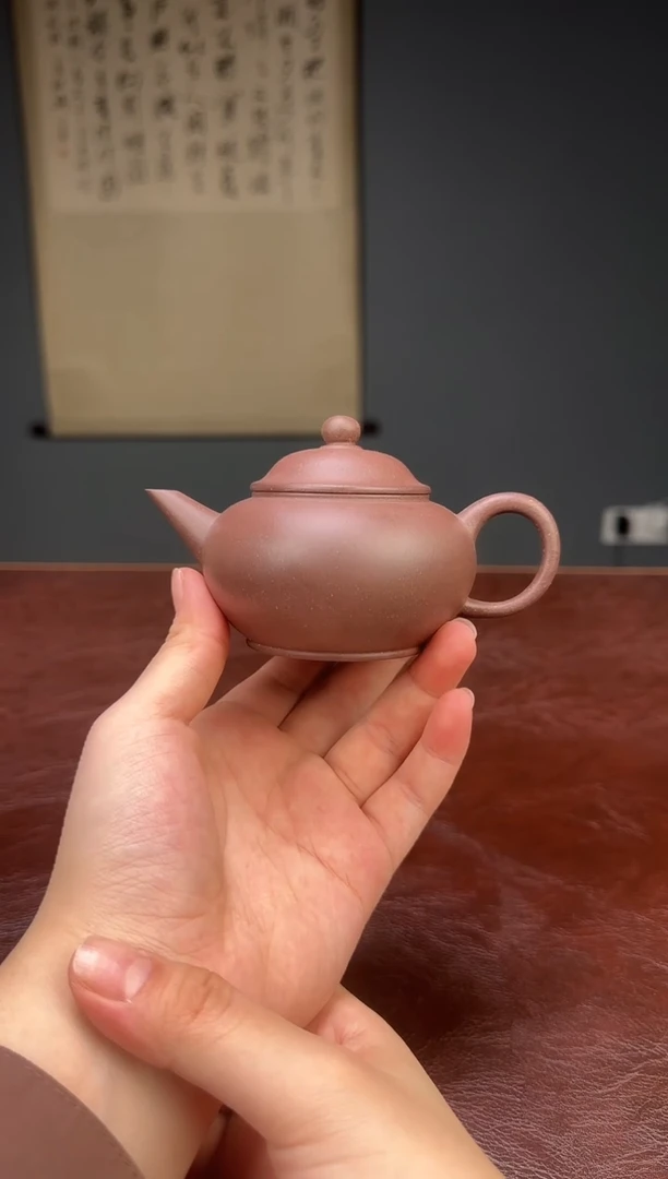 茶壶紫砂水平千禧紫泥 不退不换