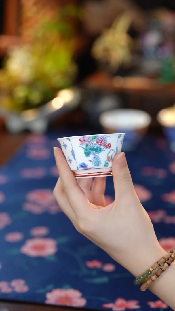 斗彩杯