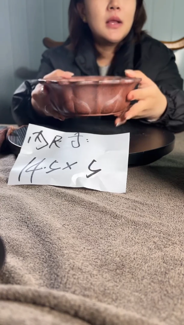 宜兴紫砂花盆小盆盆