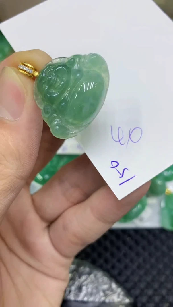 颈饰未镶嵌翡翠缅甸A货翡翠