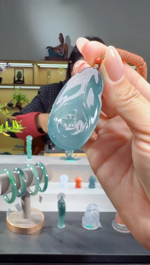 吊坠(不含链)未镶嵌翡翠悟道
