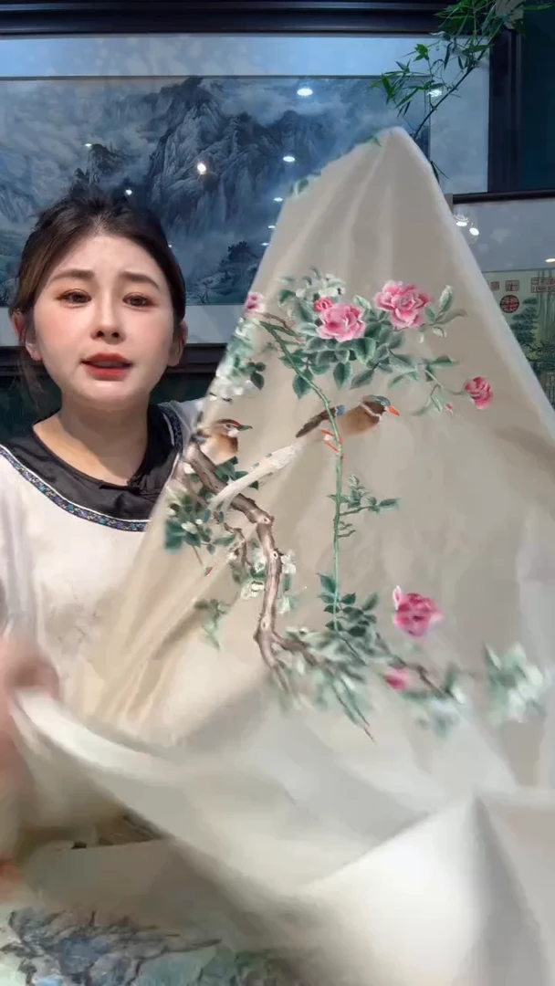 刺绣非遗苏绣手工刺绣