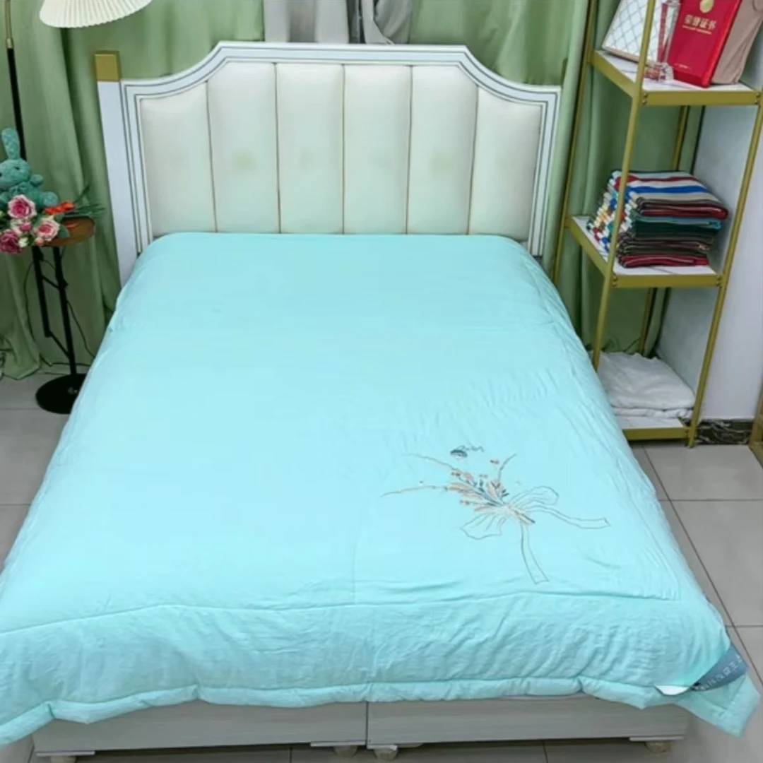 2025新款刺绣双人夏被
