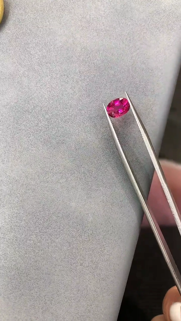 未镶嵌裸石碧玺卢比来裸石1.56ct