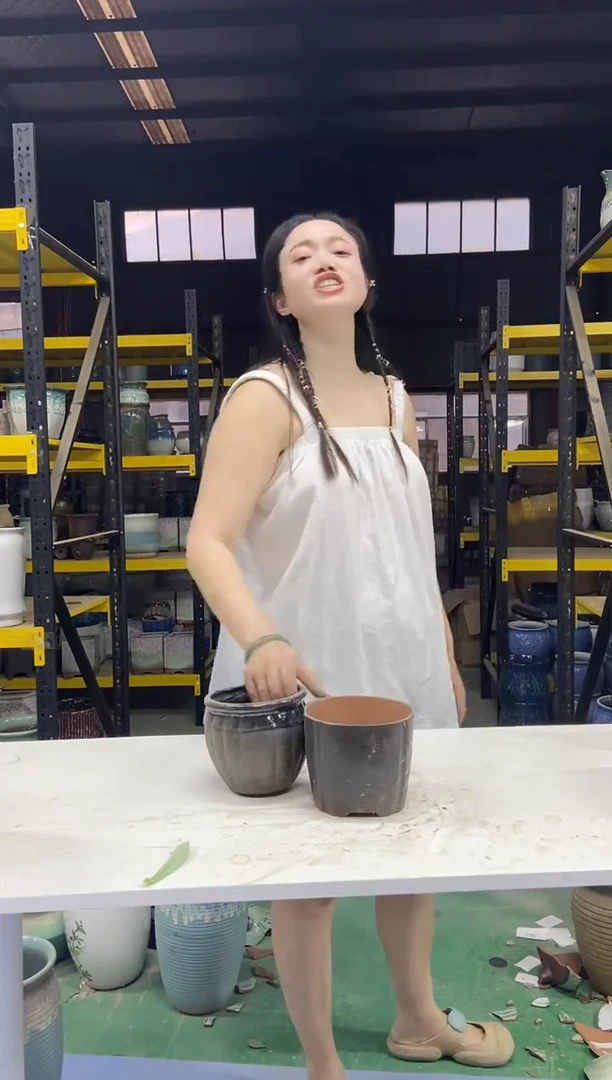 紫砂花盆宜兴紫砂粗陶花盆尺寸