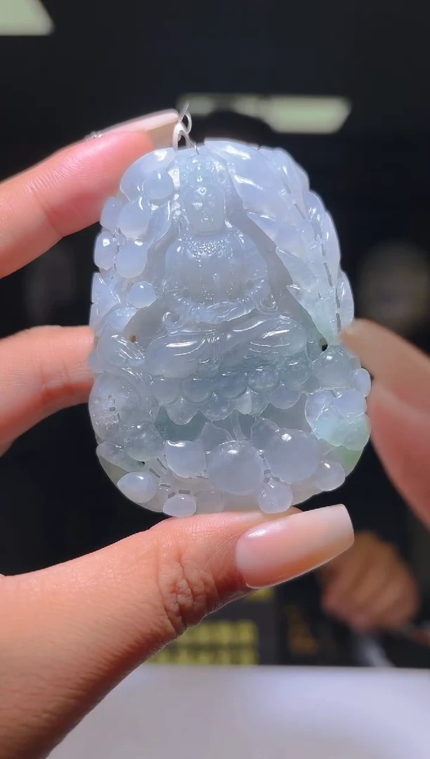 未镶嵌定制翡翠12/1112/L/观音