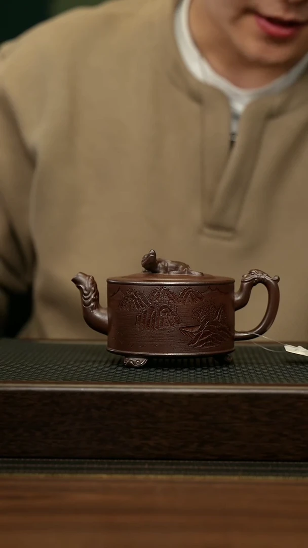 【闪购商品】紫砂茶壶宜兴原矿 手工 紫砂壶容量260CC