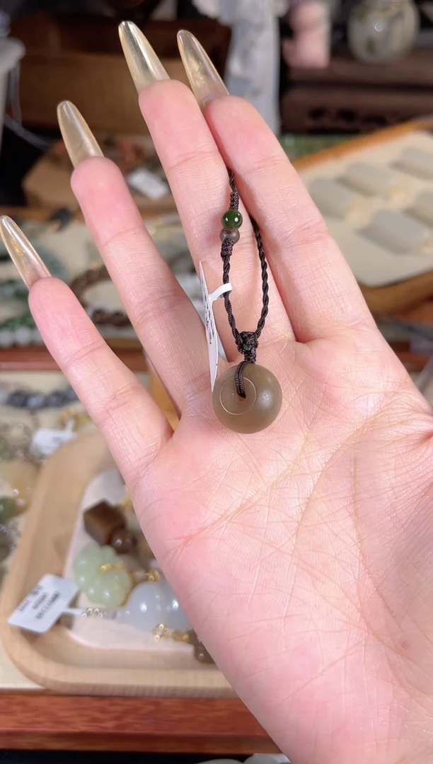 项链未镶嵌和田玉多样性发其一孤品默认微瑕