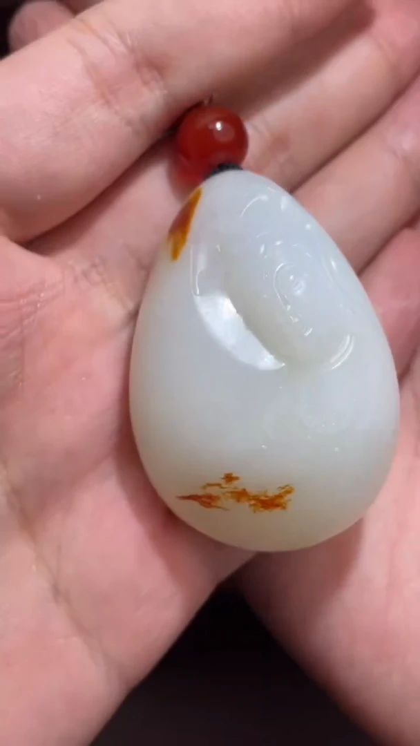 和田玉未镶嵌颈饰7.7HS多样性拍一发一93