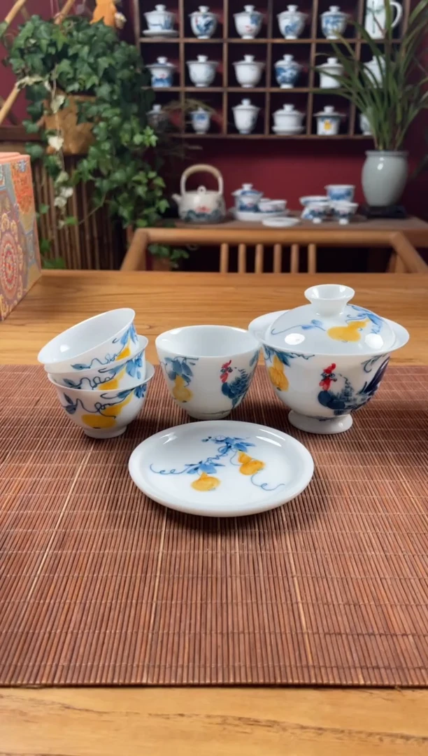 盖碗/杯群芳斋闪购链接（以闪拍图片为准）