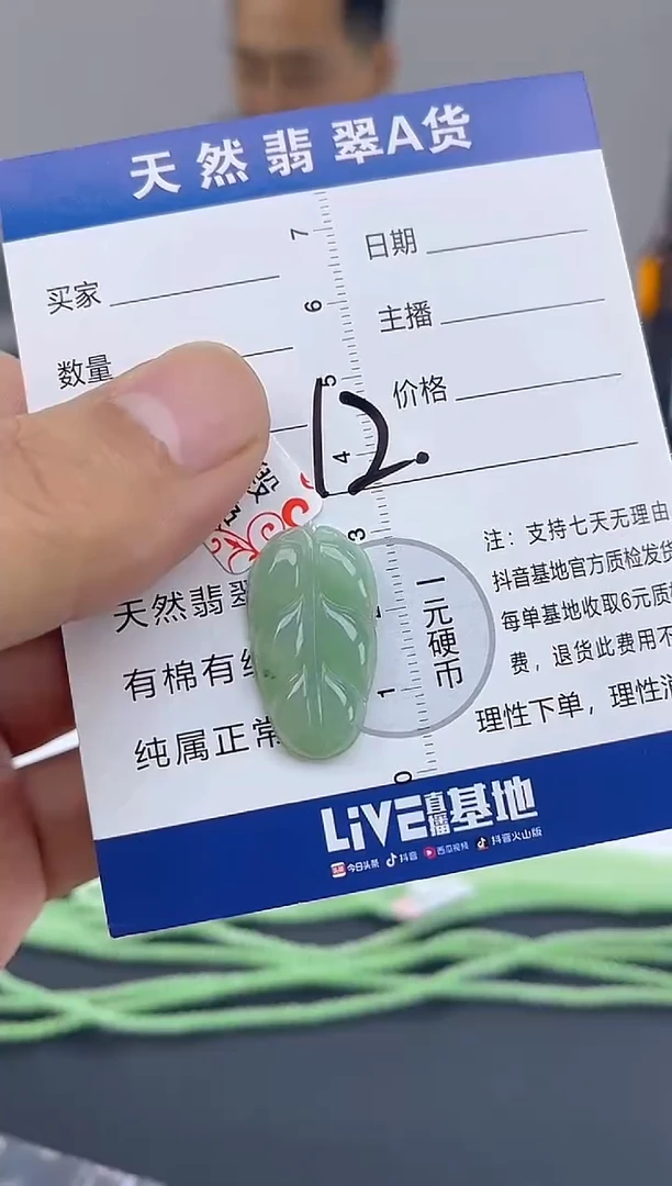 颈饰未镶嵌翡翠纯天然缅甸翡翠A货