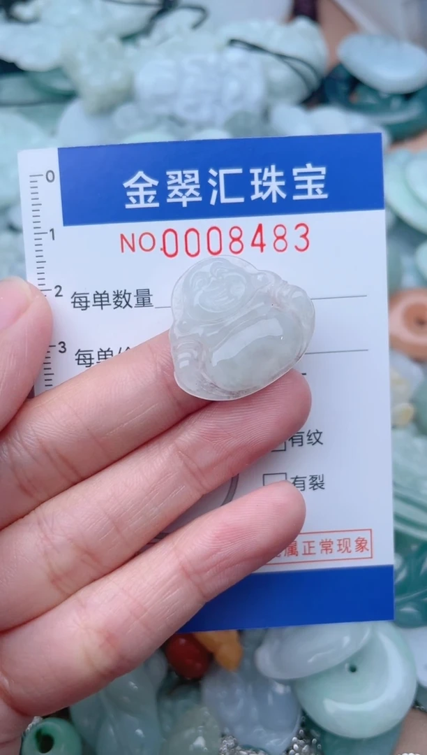 颈饰未镶嵌翡翠8483