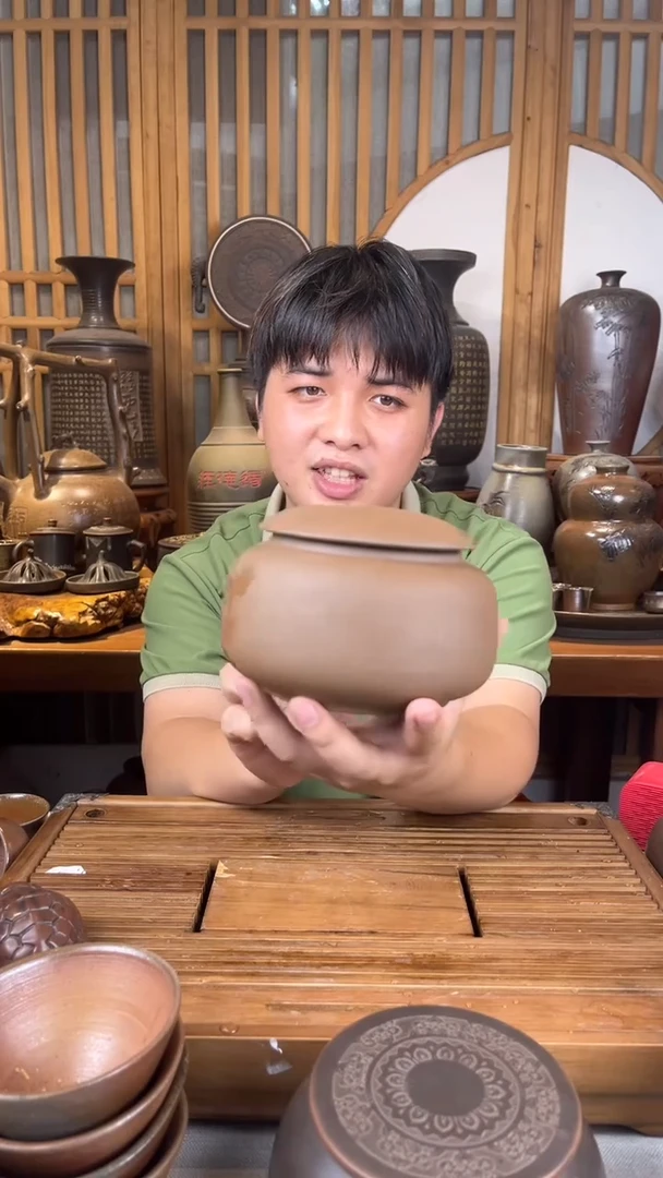 钦州坭兴陶原矿泥料 水洗罐