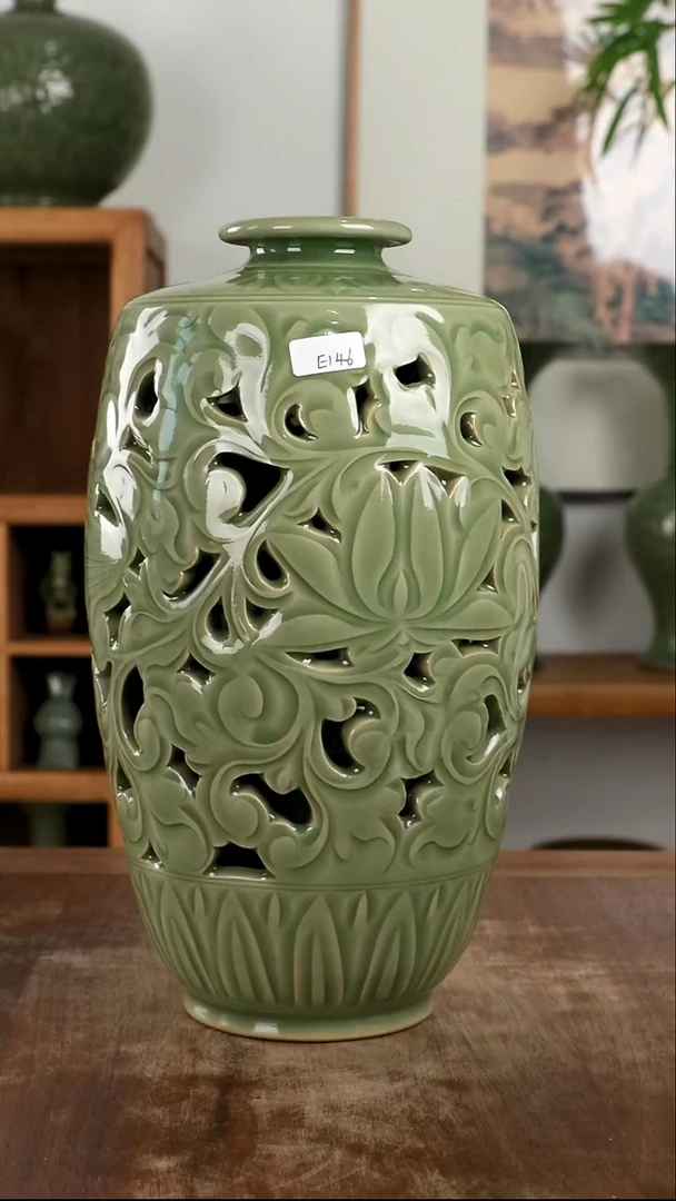 镂空经典款宋式梅瓶E146号