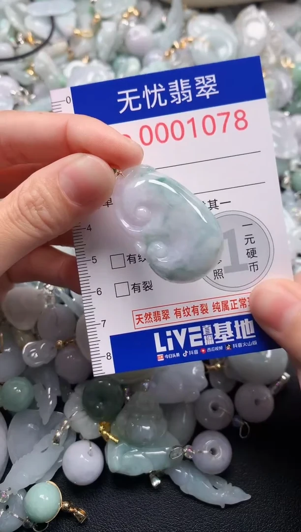 颈饰未镶嵌翡翠1078