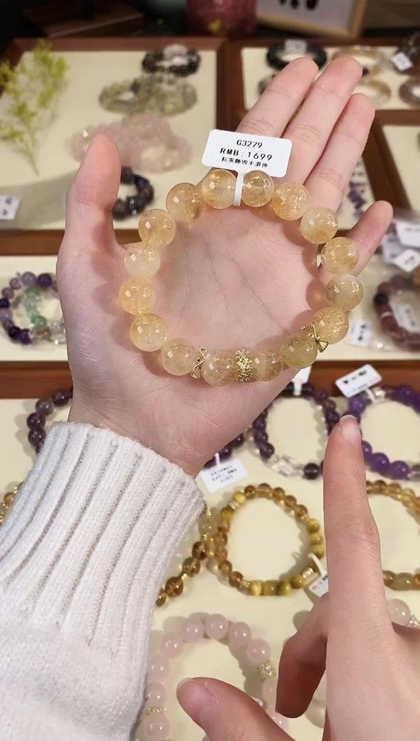 【闪购商品】水晶手链未镶嵌G3279单圈