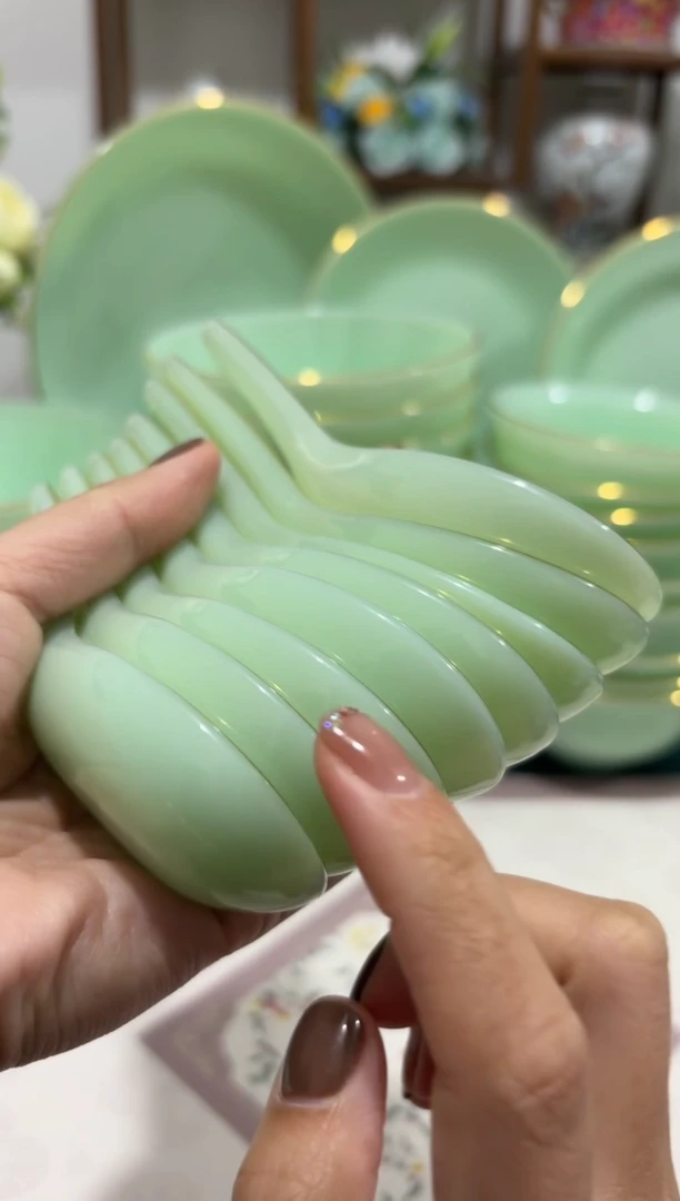 小汤勺玉瓷10个  【贝美】