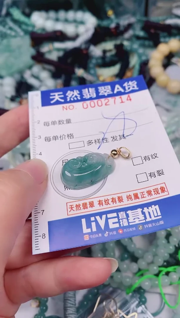 颈饰未镶嵌翡翠00002714