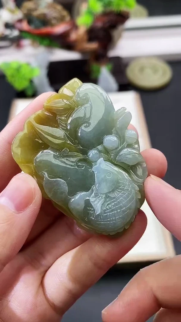 颈饰未镶嵌翡翠天然缅甸A货翡翠