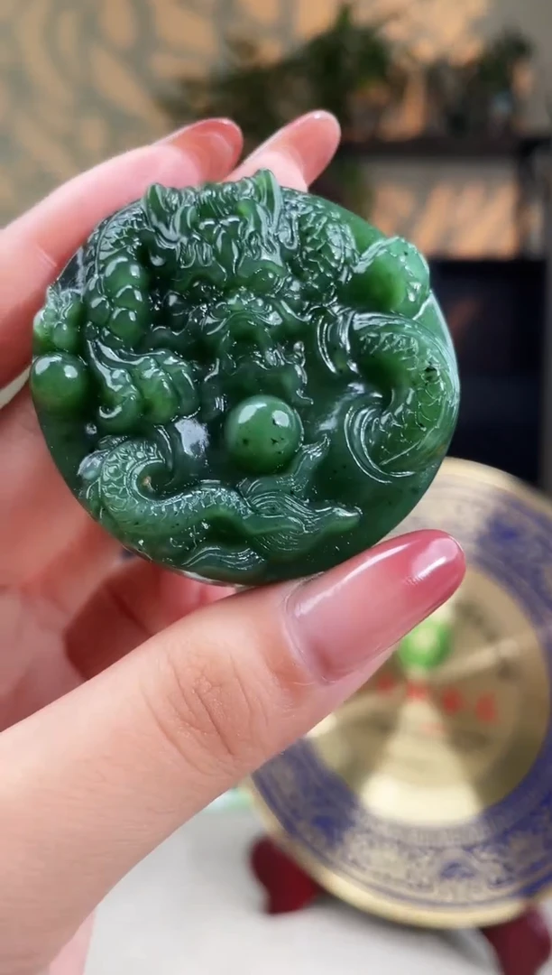 和田玉未镶嵌颈饰多样性拍一发一09023