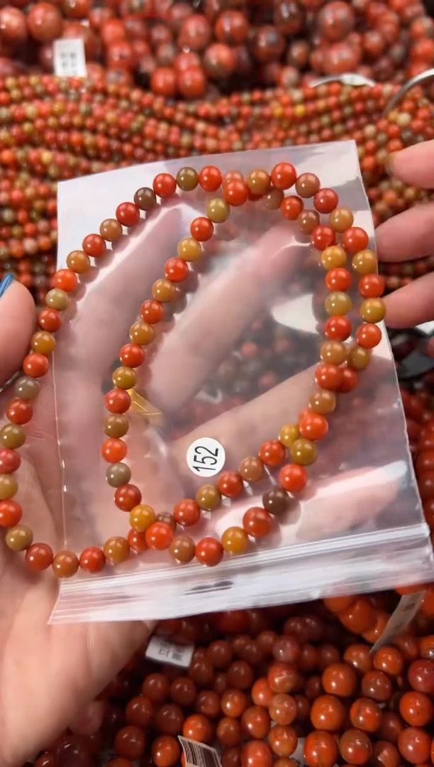 未镶嵌手串南红玛瑙6+